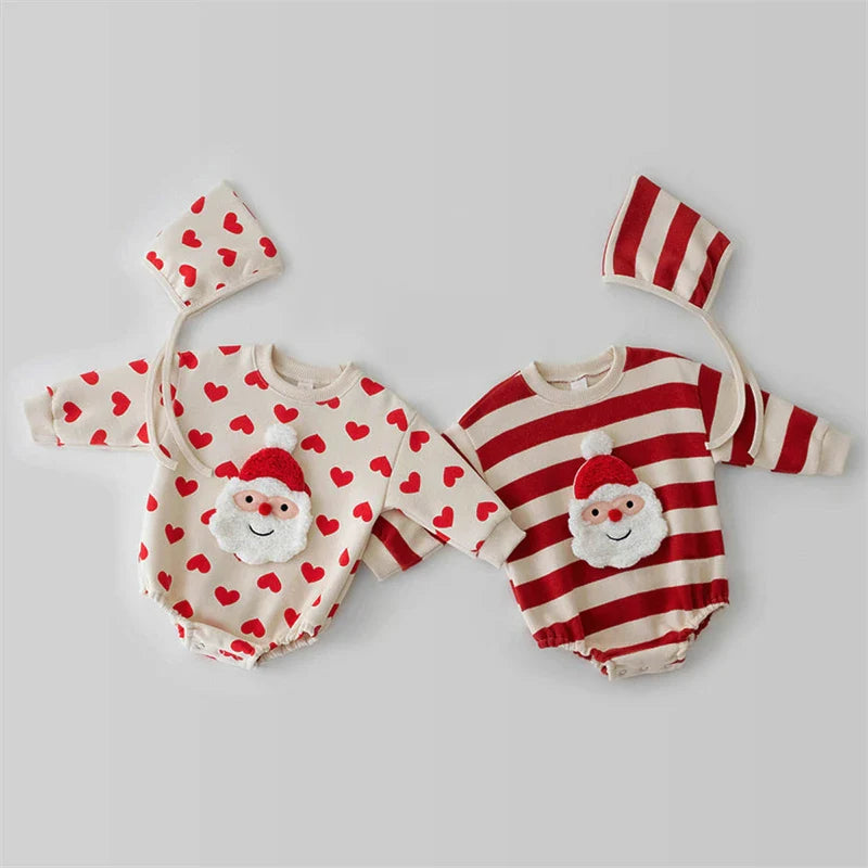 Santa Baby Stripe Outfit