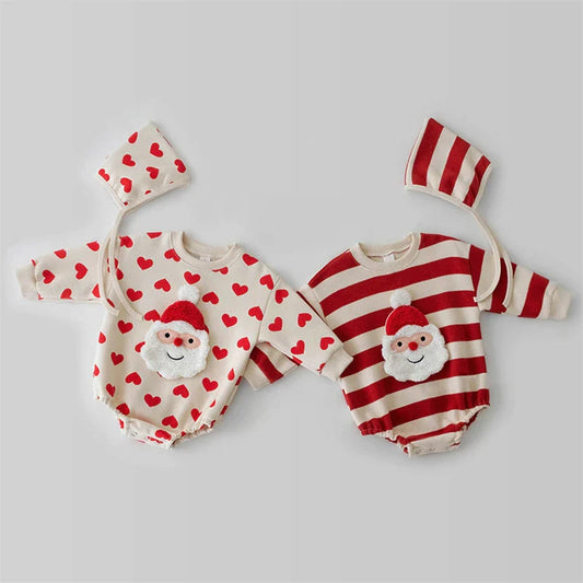 Santa Baby Stripe Outfit