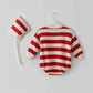 Santa Baby Stripe Outfit