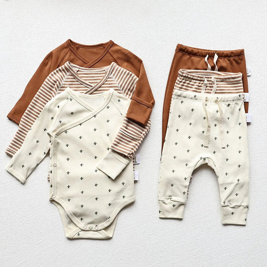 Long Sleeve Bodysuit & Pants Outfit