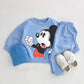 Mickey Mouse Cartoon Print Jogger Set