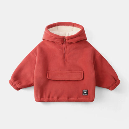 Kids Warm Fleece Hoodie