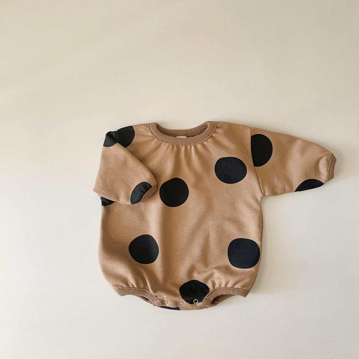 Long Sleeve Polka Dot Bodysuit