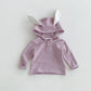 Striped Bunny Rabbit Hoodie