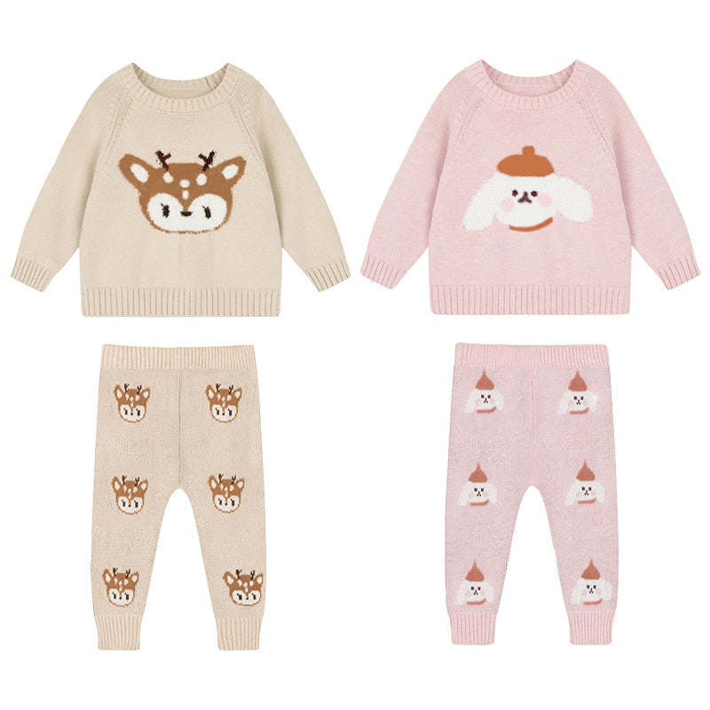 Kids Loungewear Sweater and Pants Set