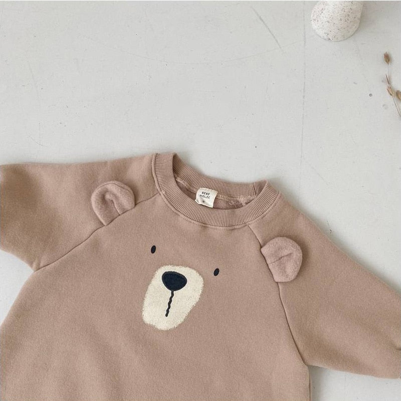 Cute Bear Face Jumpsuit