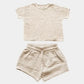 Girls Muslin Shorts Set