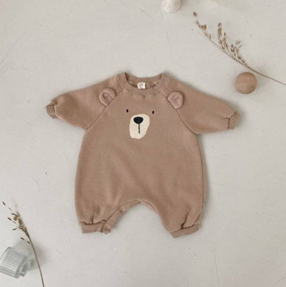 Cute Bear Face Jumpsuit