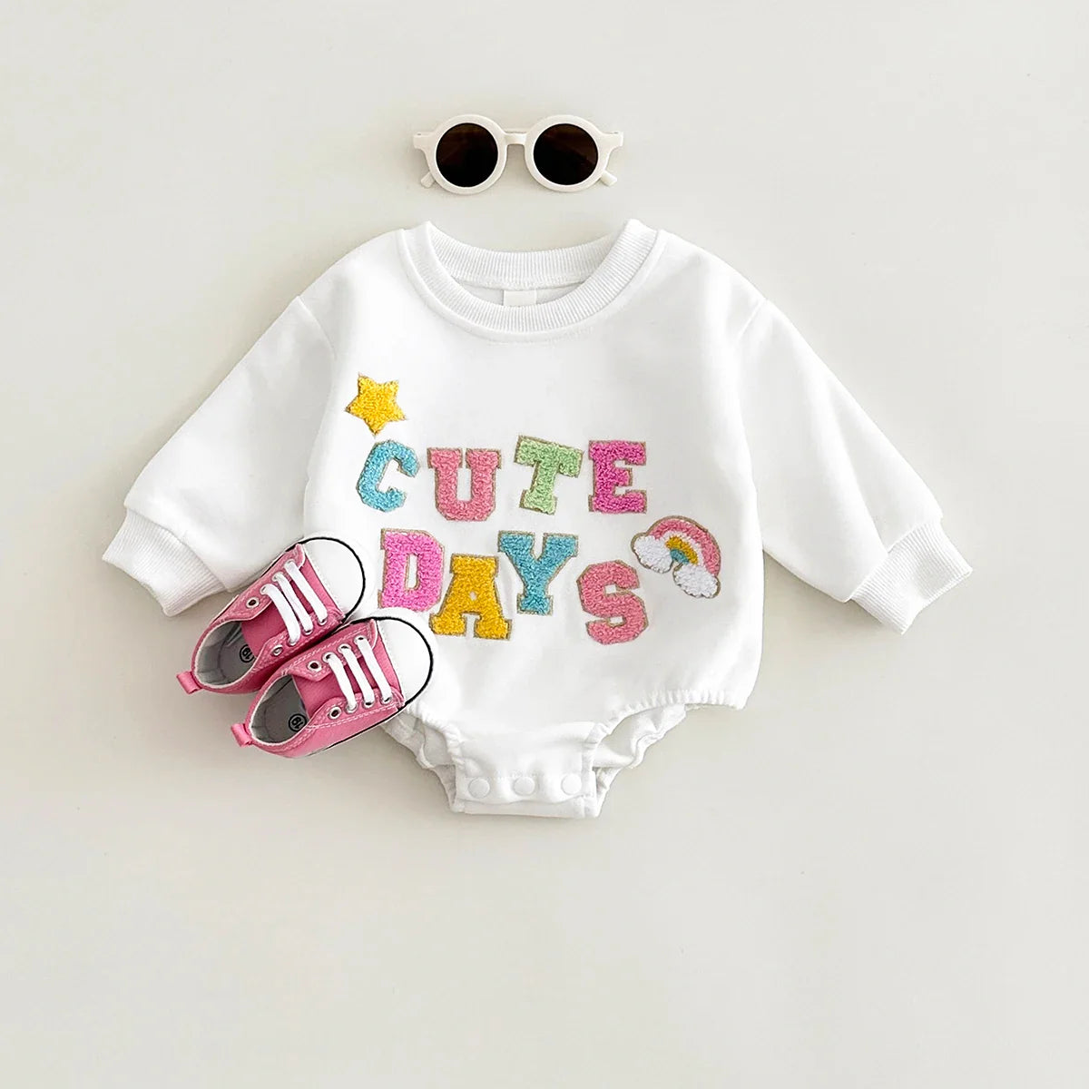 Cute Days Long Sleeve Bodysuit