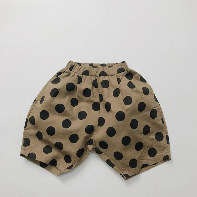 Polka Dot Loose Shorts