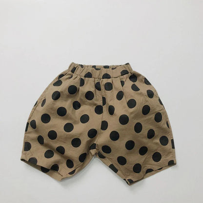 Polka Dot Loose Shorts