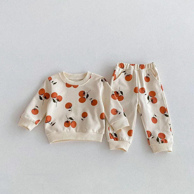 Orange Fig Lounge Jogger Set