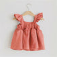 Girls Cotton Linen Dress