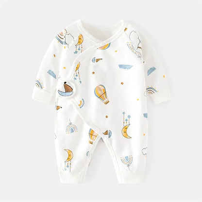 Newborn Printed Casual Jumpsuit