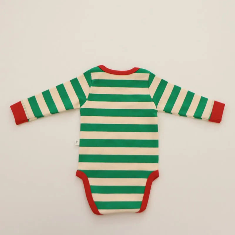 Striped Christmas Loungewear Set