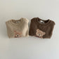 Teddy Bear Print Sweater