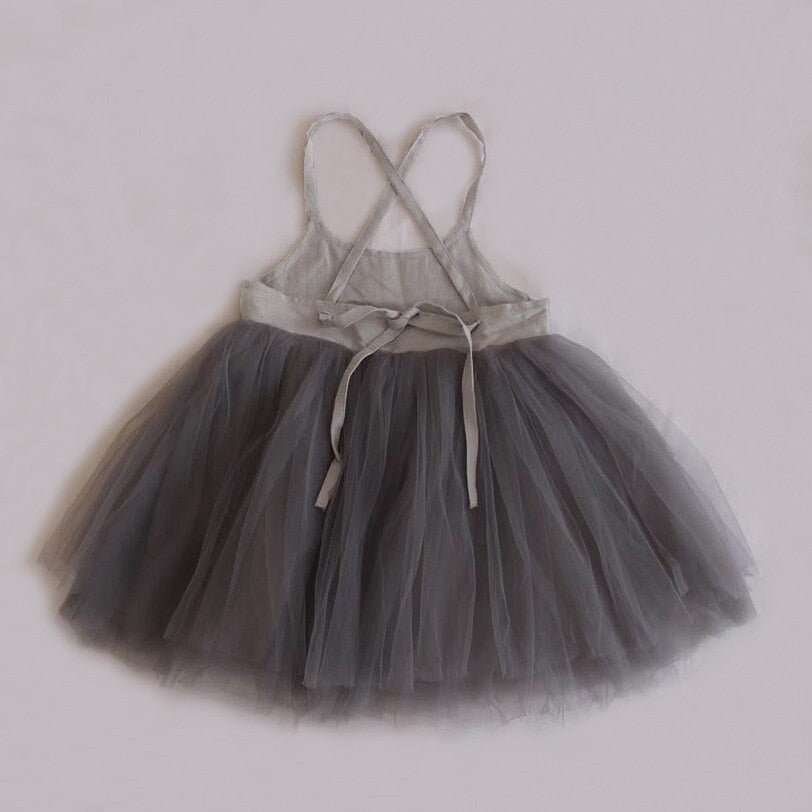 Ballerina Flair Backless Tutu Dress