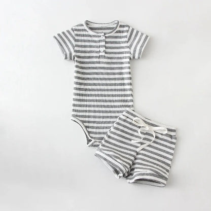 Short Sleeve Bodysuit Set