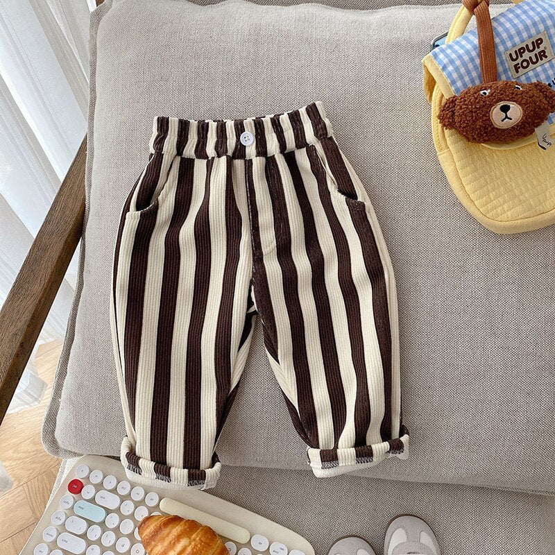 Stripe Boys Trousers