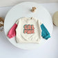 GIRL POWER Patchwork Sweater Bodysuit