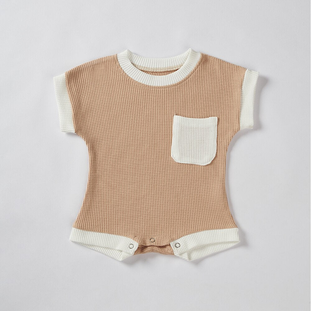 Baby Short Two Tone Jumpsuit