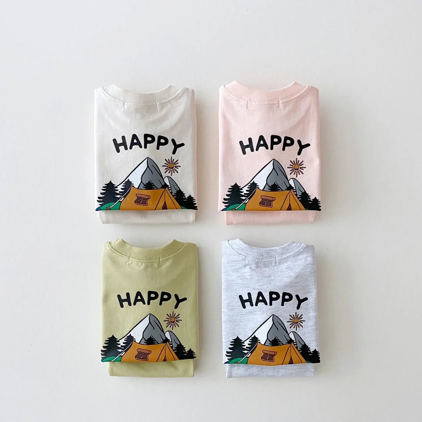 Happy Camper Shorts Set