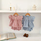 Ruffle Plaid Bloomer Set