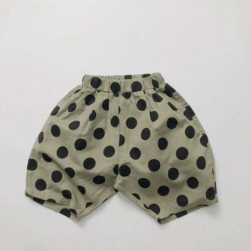 Polka Dot Loose Shorts