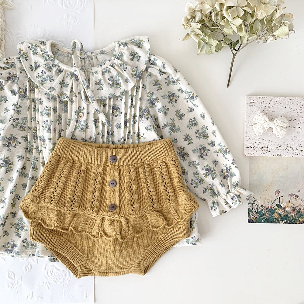 Ruffle Bloomers Infant Shorts