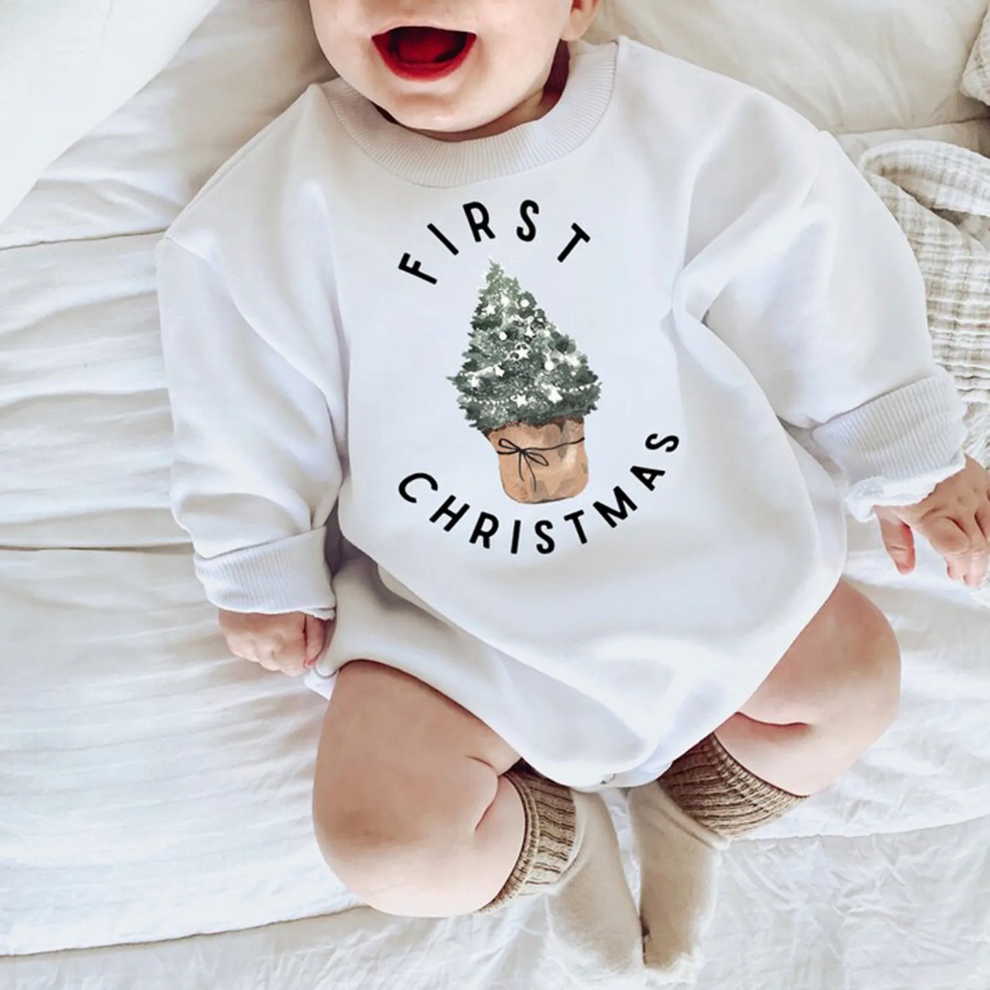 My First Christmas Bodysuit