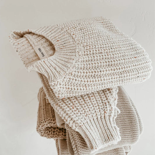 Cotton Cable Knit Sweater