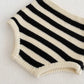 Stripe Knitted Matching Set