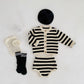 Stripe Knitted Matching Set