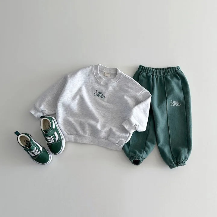 Loved Sweatshirt Jogger Set