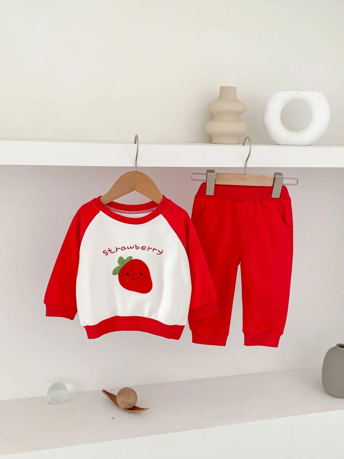 Contrast Fruit Jogger Set