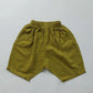 Boys Loose Fit Linen Shorts