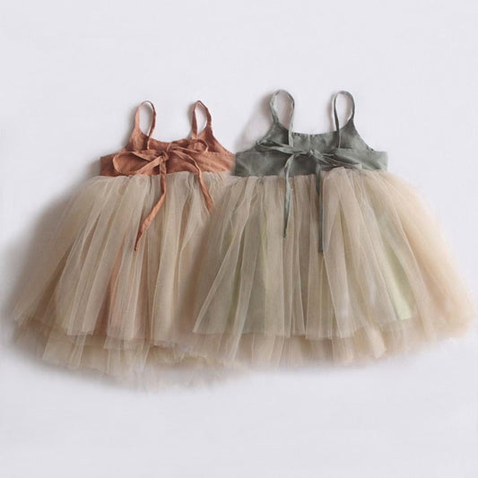 Ballerina Flair Backless Tutu Dress