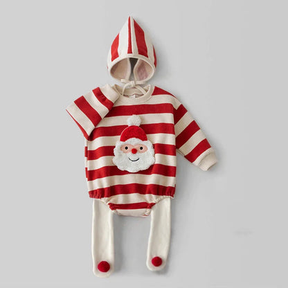 Santa Baby Stripe Outfit