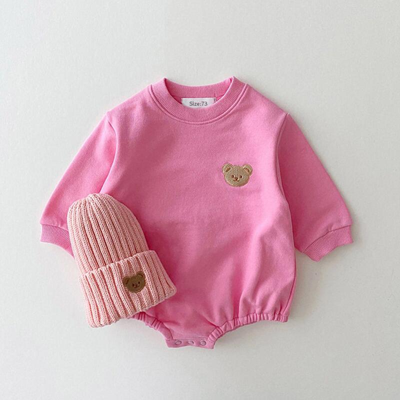 Teddy Bear Sweatshirt Bodysuit