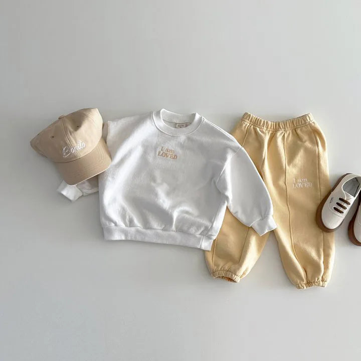 Loved Sweatshirt Jogger Set