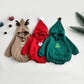 Christmas Two Piece Embroidery Santa Claus Outfit