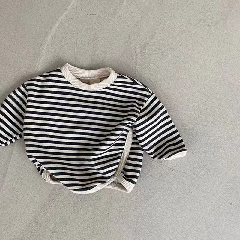 Fall Long Sleeve Striped Shirt