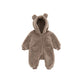 Fleece Teddy Bear Jumpsuit