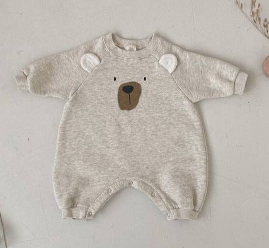 Cute Bear Face Jumpsuit