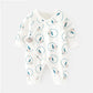 Newborn Printed Casual Jumpsuit