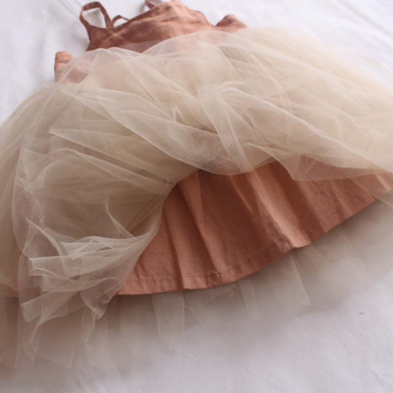 Ballerina Flair Backless Tutu Dress