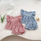 Ruffle Plaid Bloomer Set