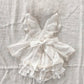 Lace Ruffle Dress Bloomers Set