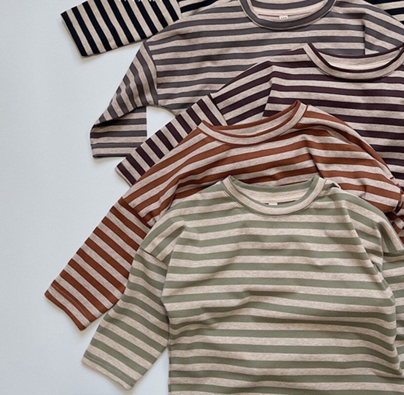 Stripe Long Sleeve T-shirt