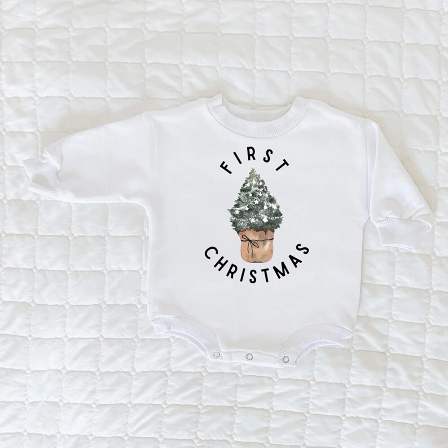 My First Christmas Bodysuit